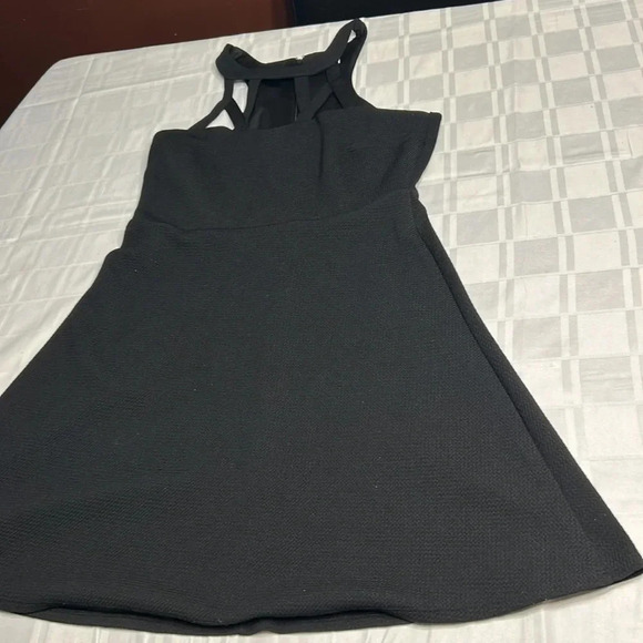 black  dress,
Cut out,fit& flare,event,dark romantic,whimsigoth,feminine - Picture 8 of 9